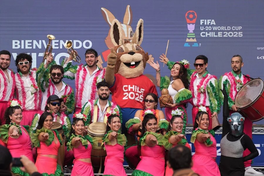 Chile presenta a Vito, la mascota del Mundial Sub-20 Chile presenta a Vito, la mascota del Mundial Sub-20