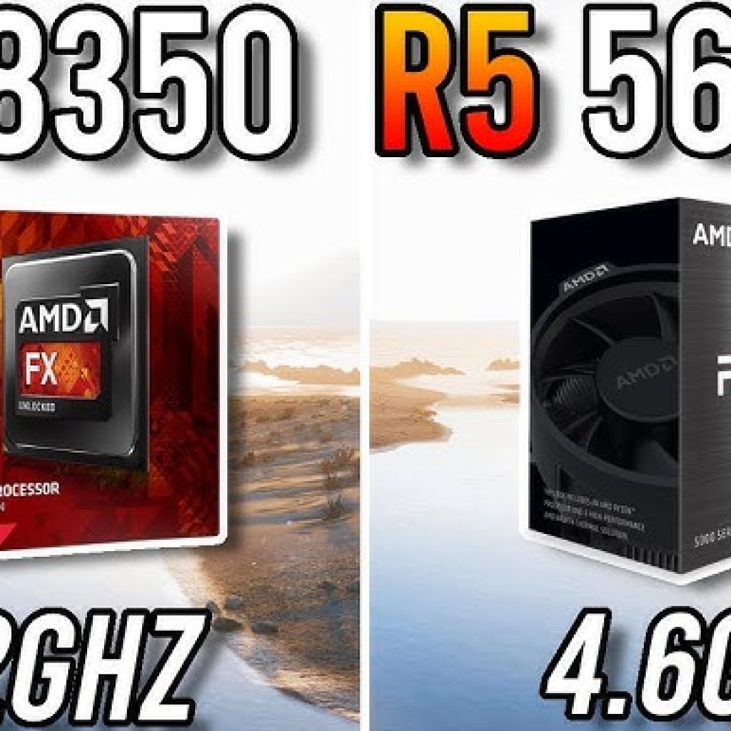 AMD FX-8350 vs Ryzen 5 2600X AMD FX-8350 vs Ryzen 5 2600X