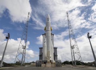 ESA’s new heavy-lift rocket, Ariane 6, is poised to launch for the primary time on Tuesday