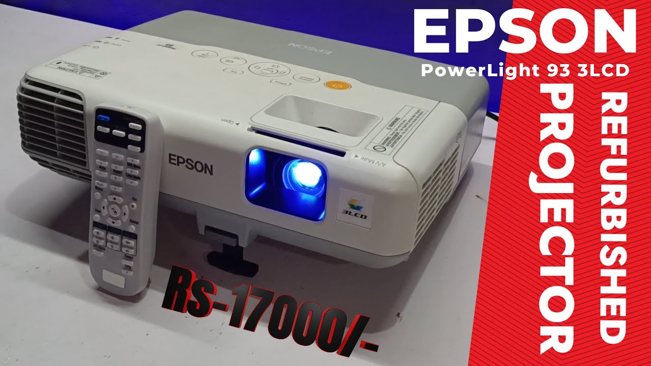 Refurbished Epson PowerLight 93 3LCD Projector Review || Refurbished Epson PowerLight 93 3LCD Projector Review ||