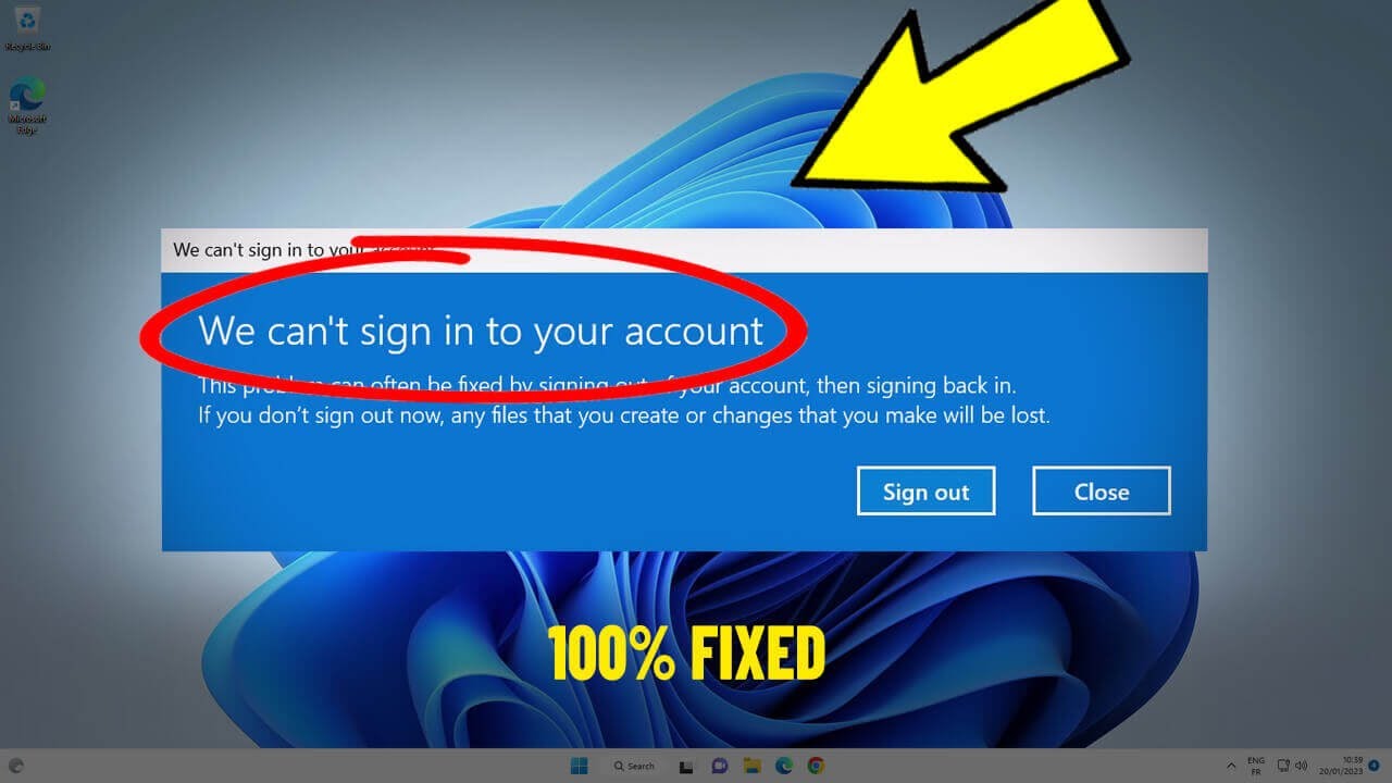 Fix We can’t sign into your account in Windows 11 / 10 | Fix We can’t sign into your account in Windows 11 / 10 |