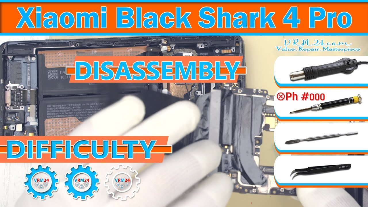 Xiaomi Black Shark 4 Pro Take apart Disassembly In Xiaomi Black Shark 4 Pro Take apart Disassembly In