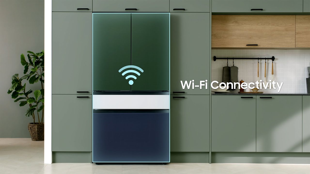 Use Wi-Fi Connectivity: Bespoke French Door Refrigerator Use Wi-Fi Connectivity: Bespoke French Door Refrigerator