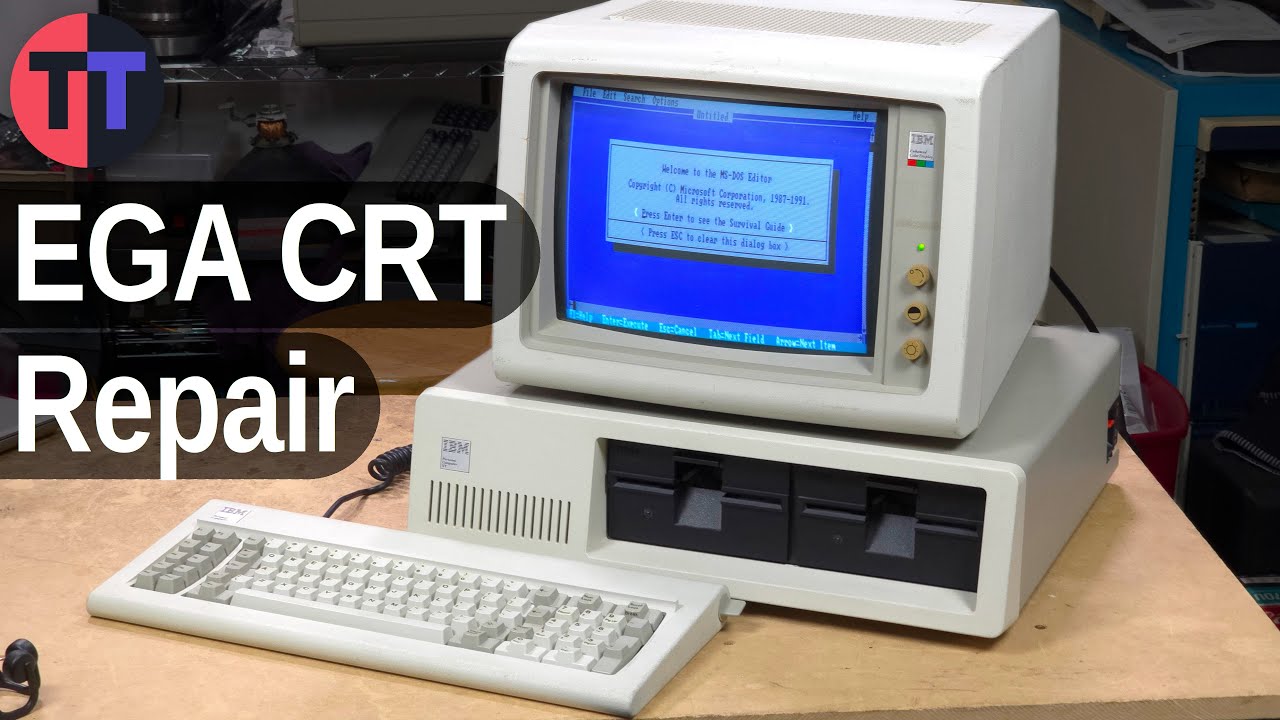 IBM 5154 EGA CRT Monitor Repair…Eventually IBM 5154 EGA CRT Monitor Repair…Eventually