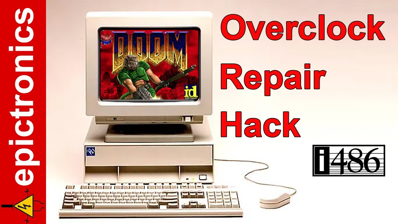Hardcore vintage 486 hacking for overclocking Hardcore vintage 486 hacking for overclocking
