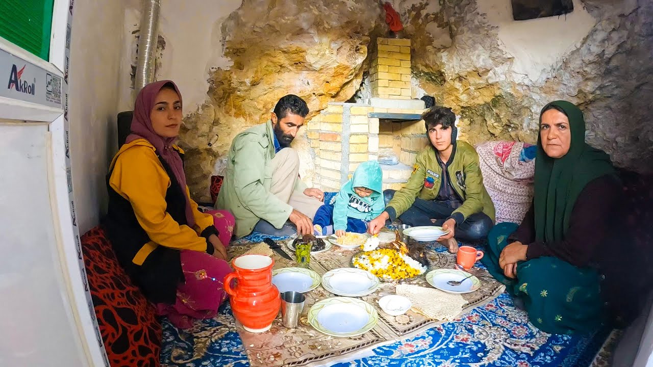 “Amir and Family Transforming Their New Room with Stones “Amir and Family Transforming Their New Room with Stones