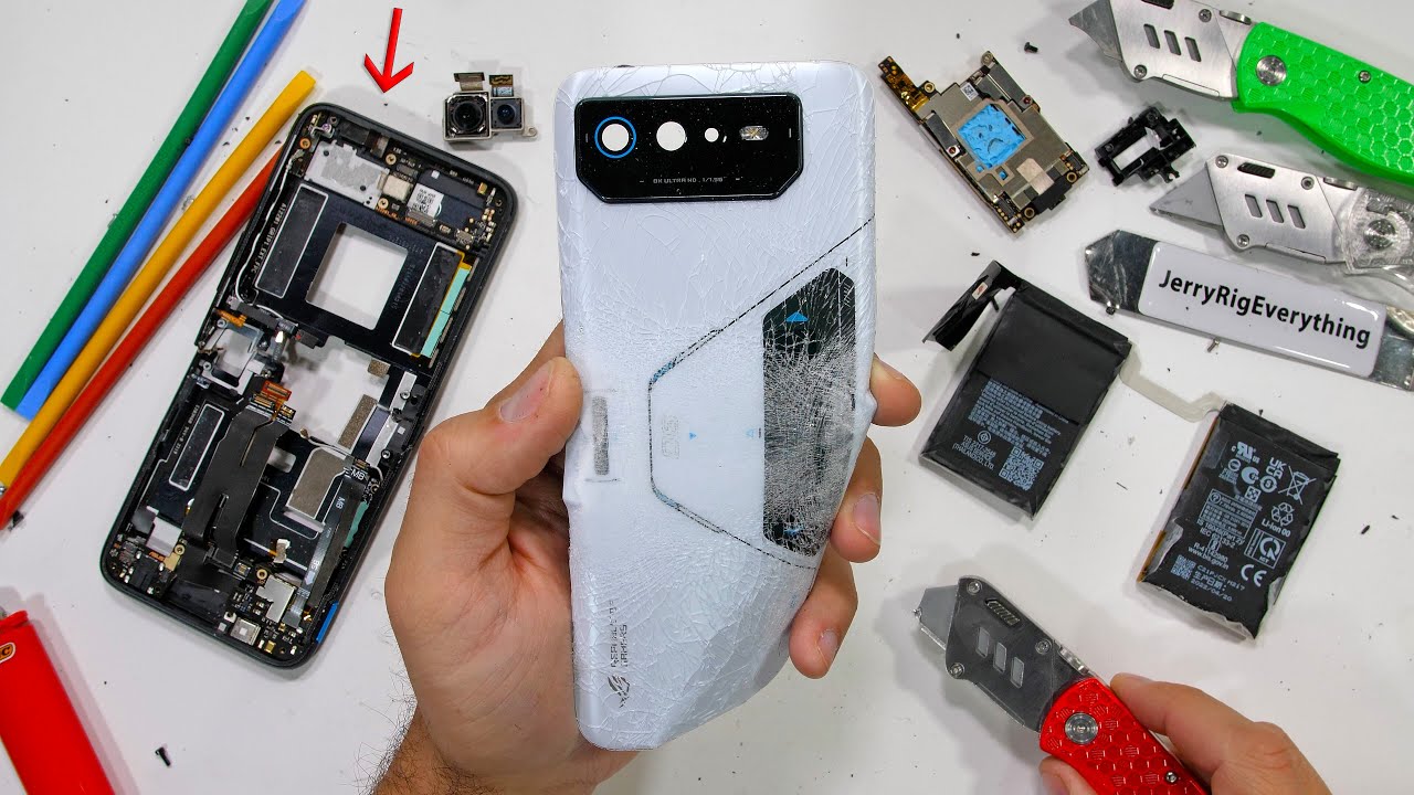 The ROG 6 PRO has a SECRET Cavity! – TEARDOWN The ROG 6 PRO has a SECRET Cavity! – TEARDOWN