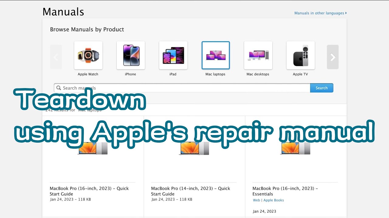 Tips and tricks:use the detailed disassembly and repair Tips and tricks:use the detailed disassembly and repair