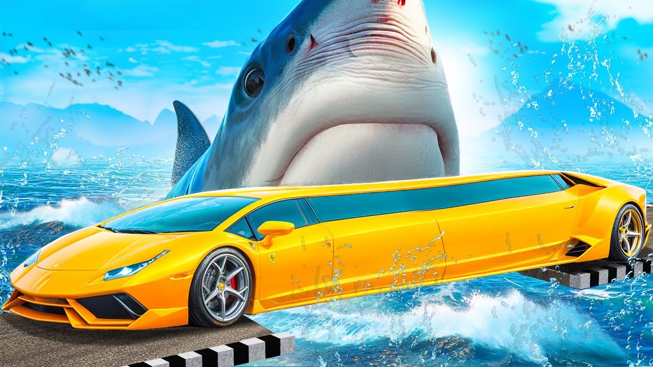 LONG MACHINE AGAINST MEGALODON! – EXPERIMENT B LONG MACHINE AGAINST MEGALODON! – EXPERIMENT B