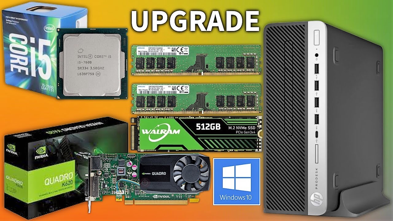 HP ProDesk 600 G3 SFF RAM, NVME, GPU, CPU Upgrade 2023 HP ProDesk 600 G3 SFF RAM, NVME, GPU, CPU Upgrade 2023