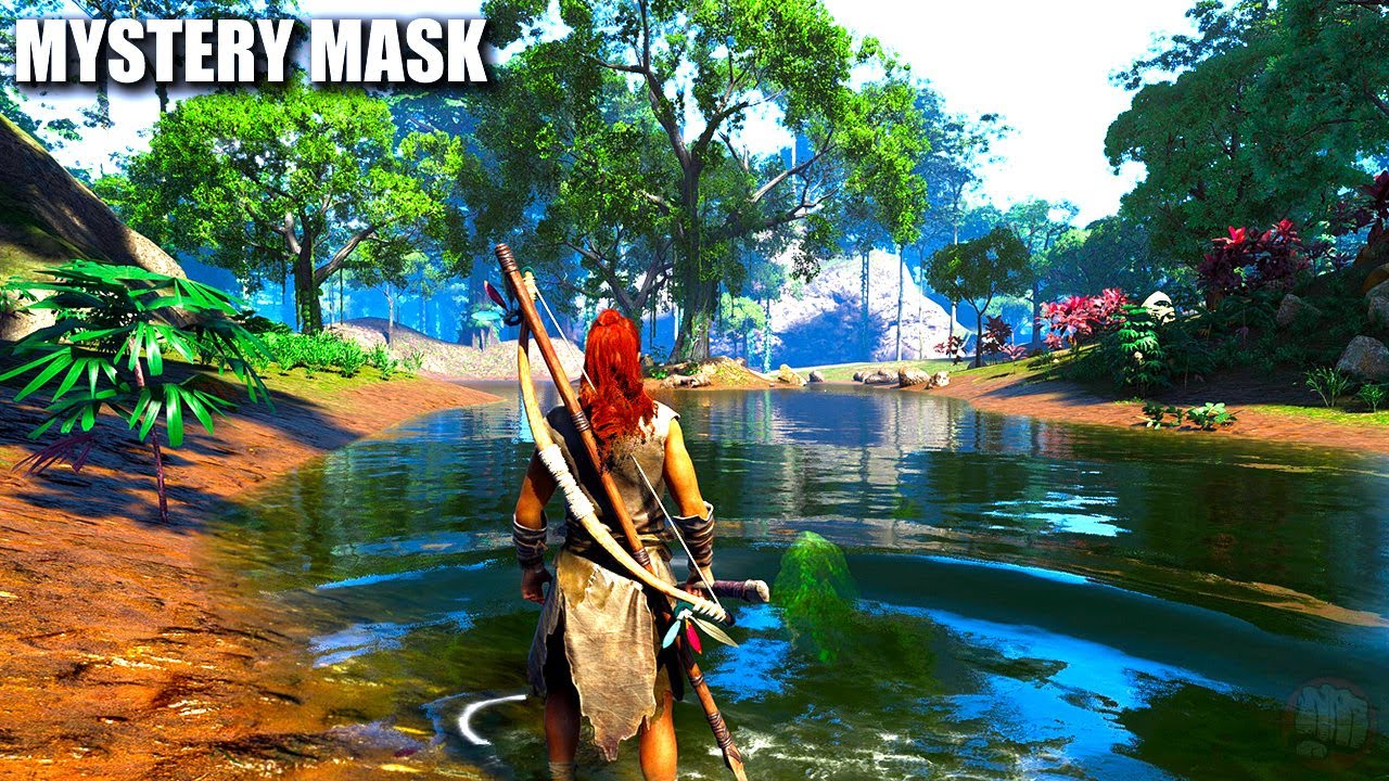 Open World Jungle Survival Game Day One | Mystery Mask Open World Jungle Survival Game Day One | Mystery Mask