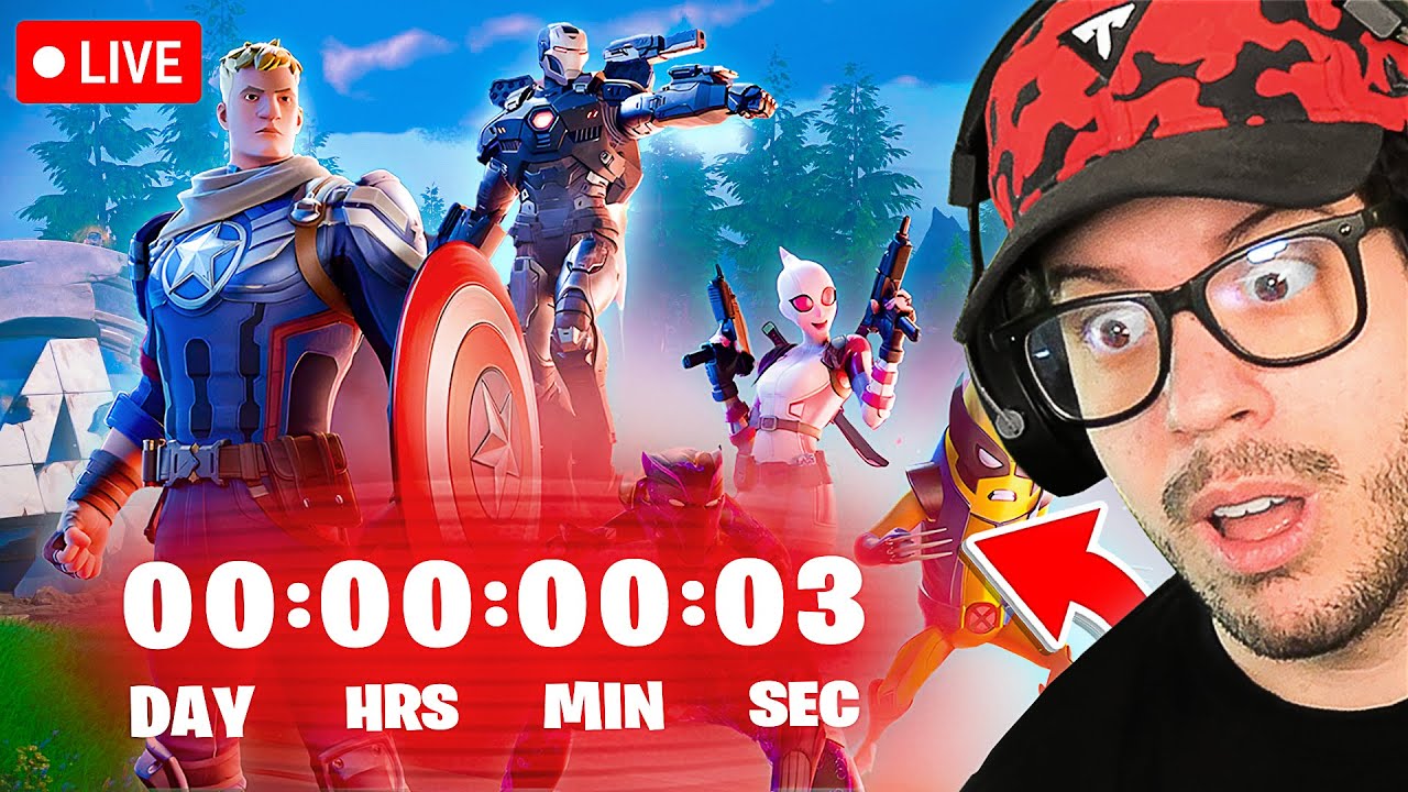 NEW FORTNITE *SEASON 4* LIVE COUNTDOWN! NEW FORTNITE *SEASON 4* LIVE COUNTDOWN!