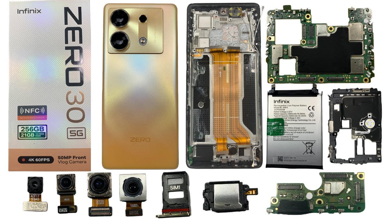 Infinix Zero 30 5G Teaedown & Disassembly !!! Infinix Zero 30 5G Teaedown & Disassembly !!!