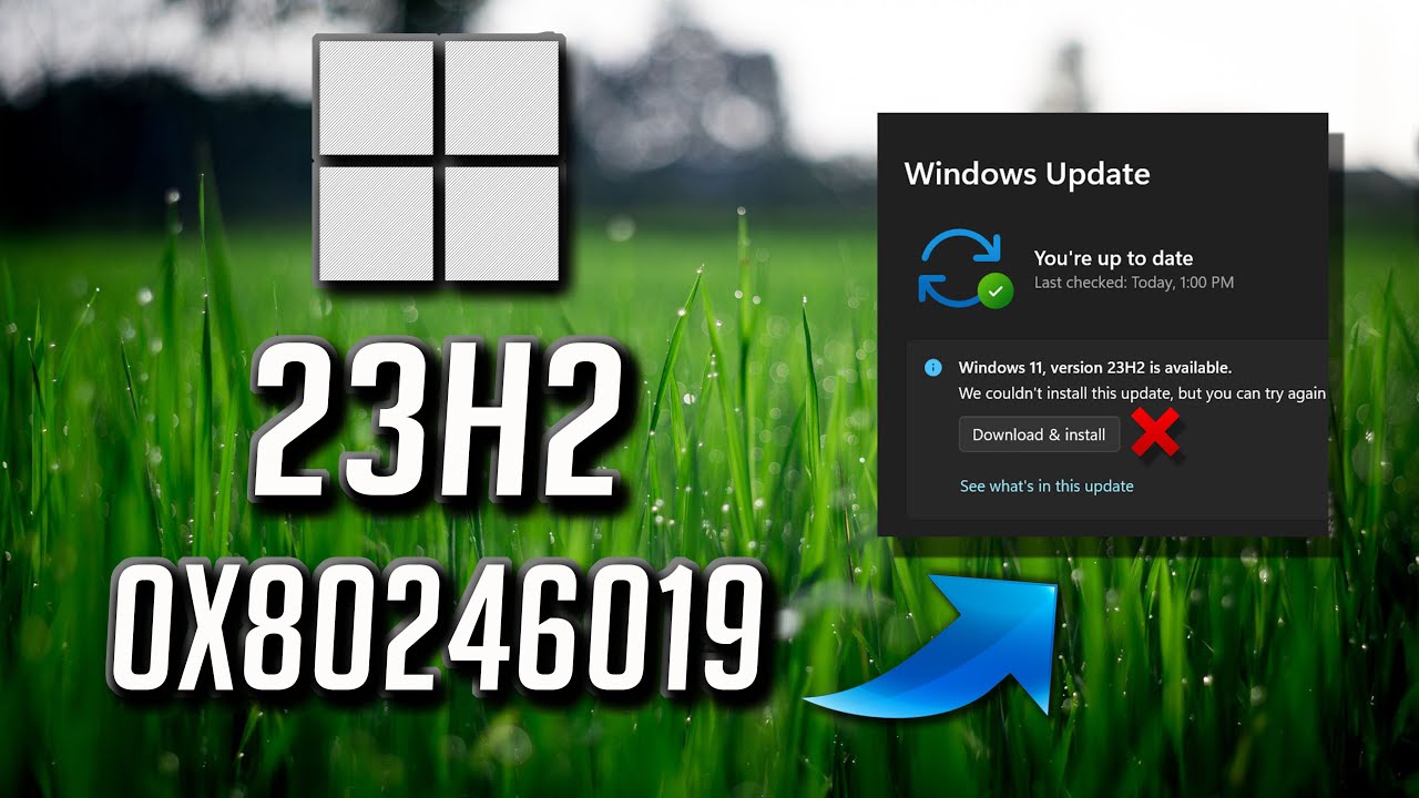 Fix Windows 11 Version 23H2 Not Installing Download Fix Windows 11 Version 23H2 Not Installing Download