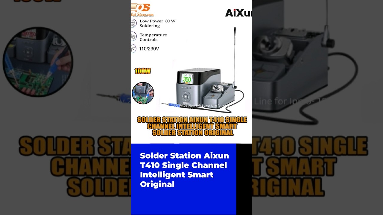 Solder Station Aixun T410 Single Channel Intelligent Sma Solder Station Aixun T410 Single Channel Intelligent Sma
