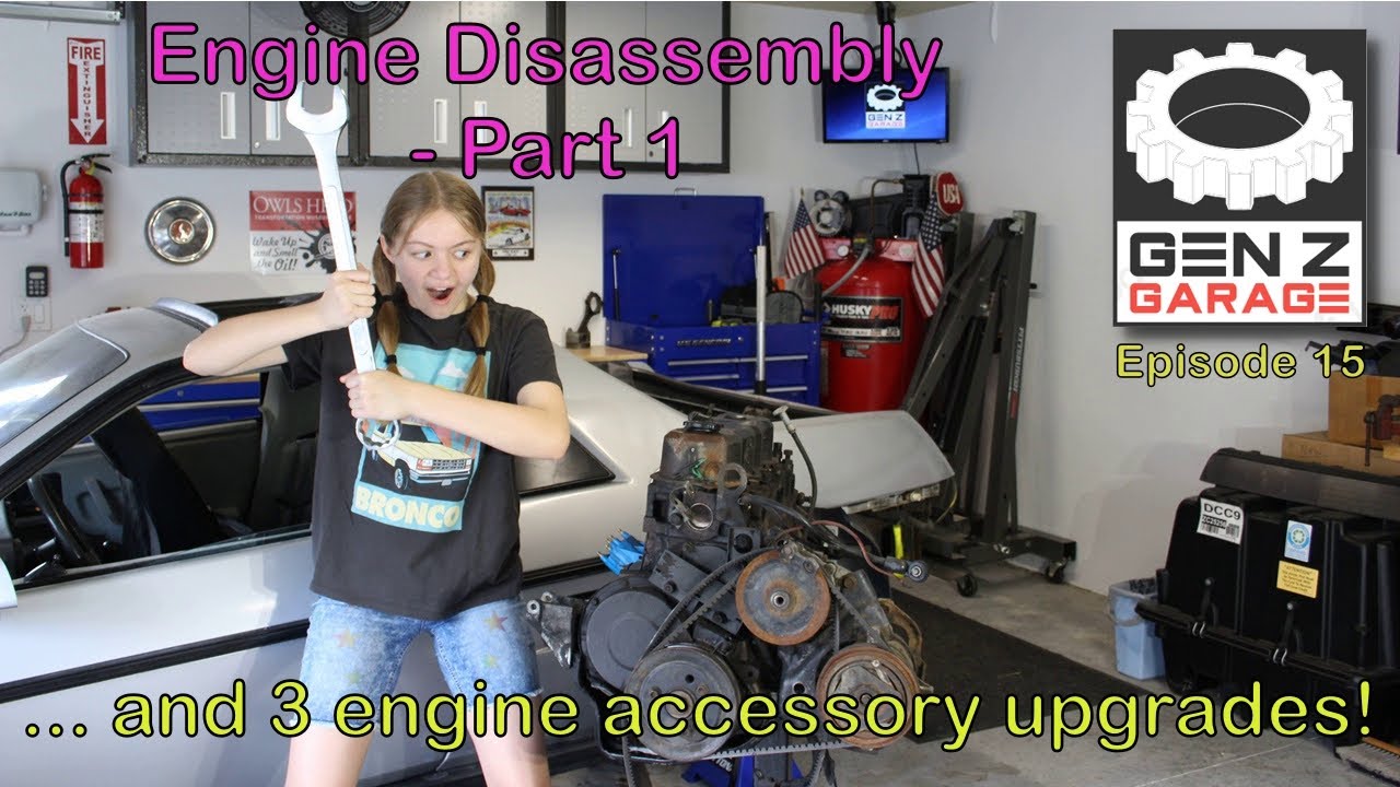 Fiero Accessory Upgrades & Engine Disassembly Part 1! – Fiero Accessory Upgrades & Engine Disassembly Part 1! –