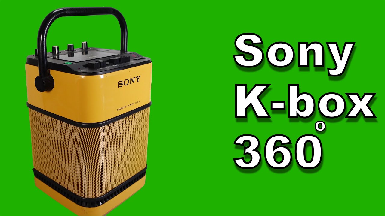 Sony’s 360º cassette player from 1982 Sony’s 360º cassette player from 1982