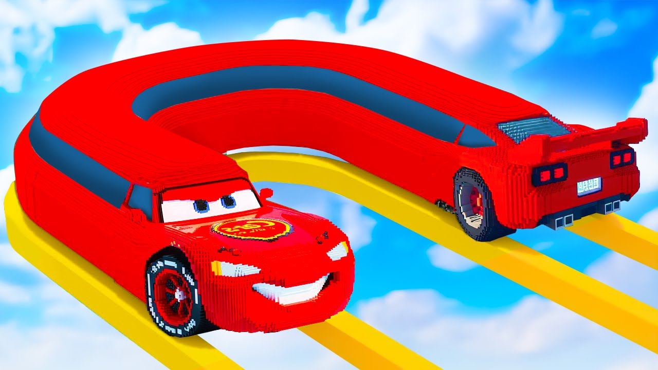 LONG CAR AGAINST CURVED STAIRS! – EXPERIMENT LONG CAR AGAINST CURVED STAIRS! – EXPERIMENT