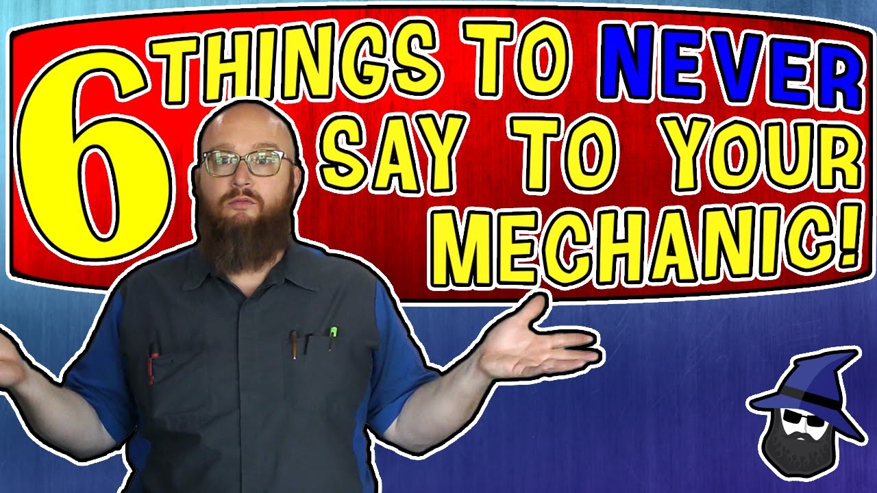 SIX things you should NEVER do or say to your Car SIX things you should NEVER do or say to your Car