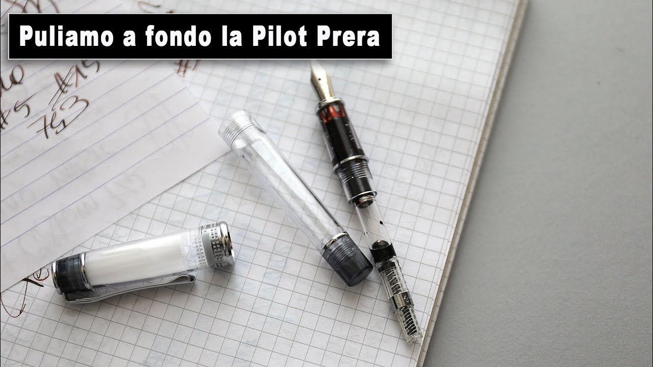 Pilot Prera cleaning and disassembly tutorial Pilot Prera cleaning and disassembly tutorial