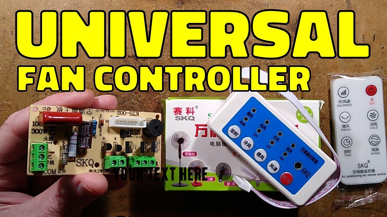 Universal fan control module teardown – with schematic Universal fan control module teardown – with schematic