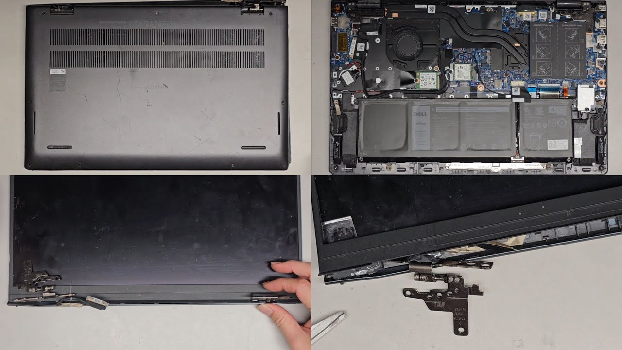 Dell Inspiron 5515 Disassembly RAM SSD Hard Drive Dell Inspiron 5515 Disassembly RAM SSD Hard Drive