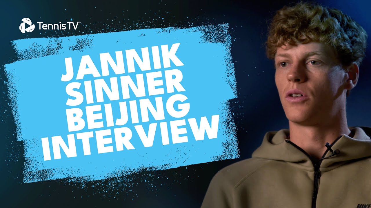Jannik Sinner On US Open Win & More | Beijing 2024 Jannik Sinner On US Open Win & More | Beijing 2024