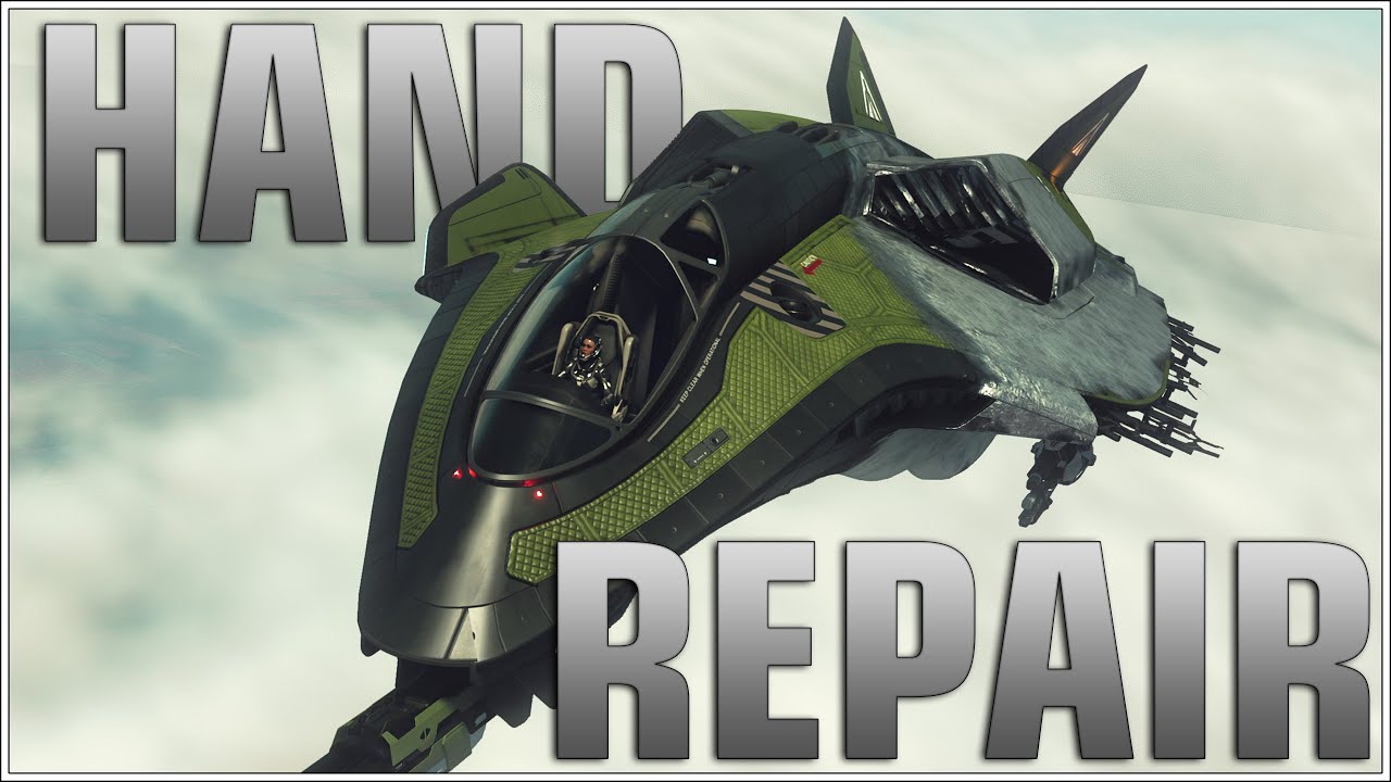 I spent four hours repairing my ENTIRE ship by hand in I spent four hours repairing my ENTIRE ship by hand in