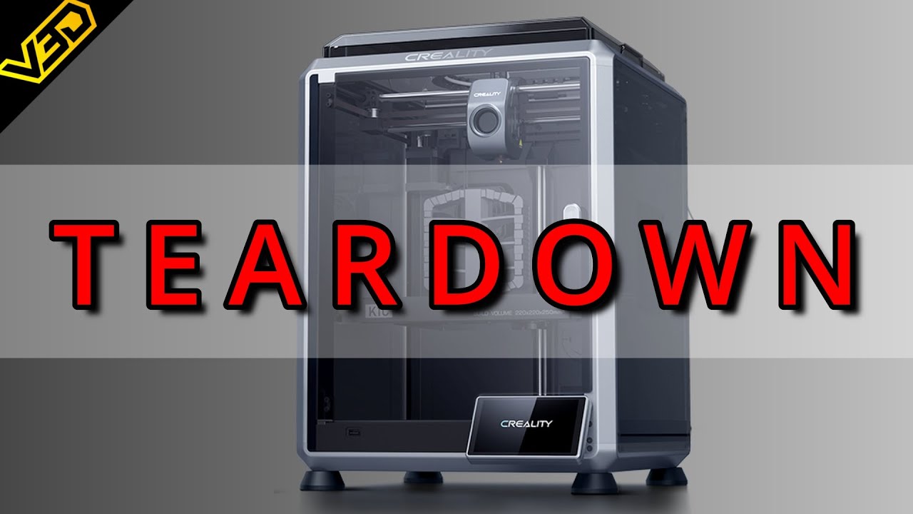 Creality K1C Full Teardown Creality K1C Full Teardown