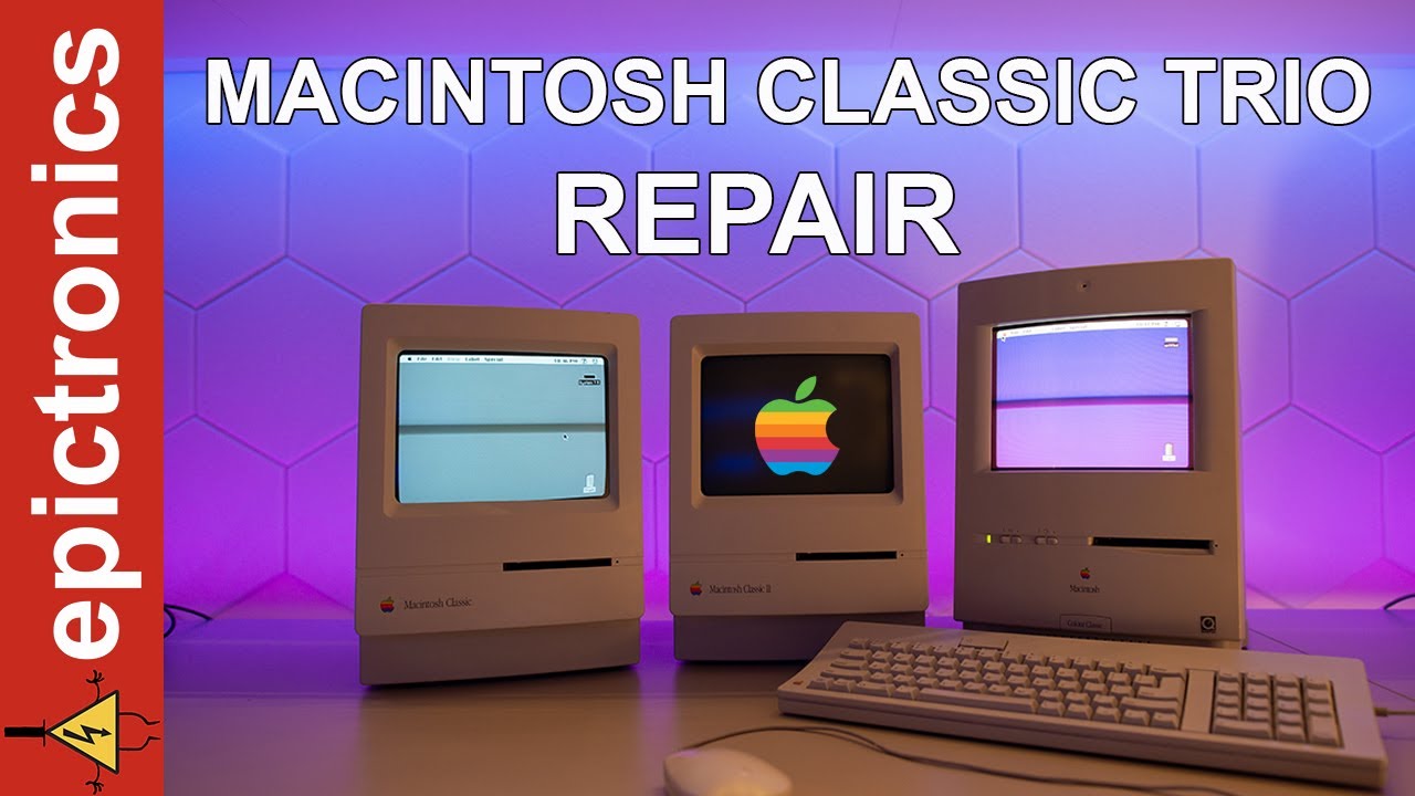 Macintosh Classic, Classic II & Color Classic repair Macintosh Classic, Classic II & Color Classic repair