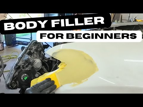 Simple steps when using bodyfiller/bondo on small dents Simple steps when using bodyfiller/bondo on small dents