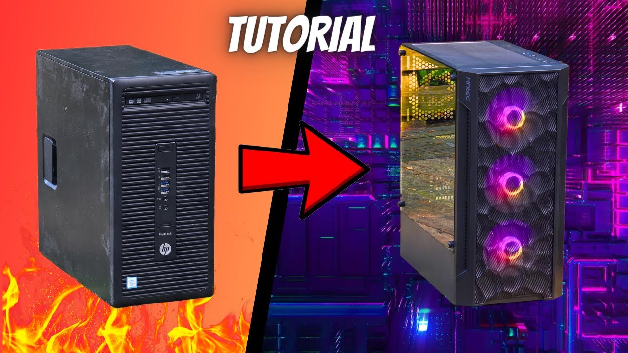 Turning an Office PC into a GAMING PC – How to Build a Turning an Office PC into a GAMING PC – How to Build a