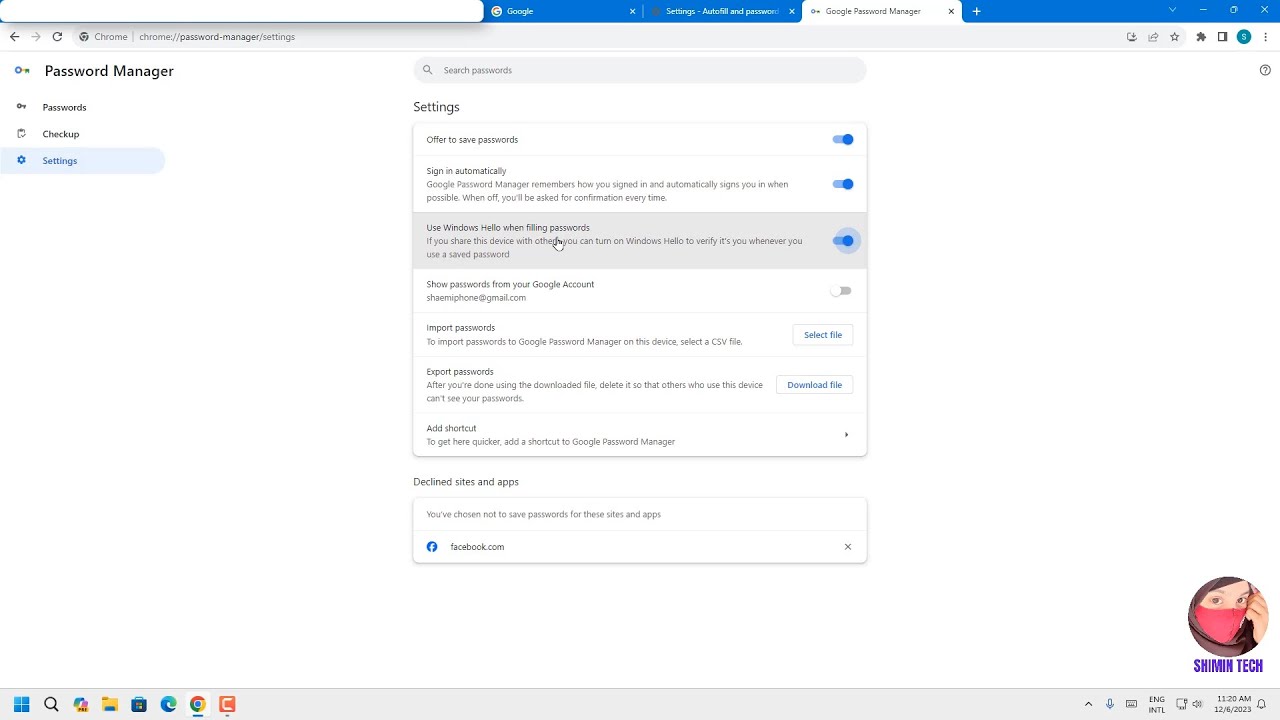 How to Enable Windows Hello for Chrome Passwords How to Enable Windows Hello for Chrome Passwords