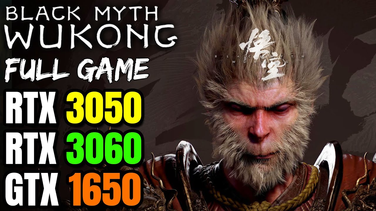 Black Myth Wukong FULL GAME – GTX 1650 – RTX 3050 – Black Myth Wukong FULL GAME – GTX 1650 – RTX 3050 –