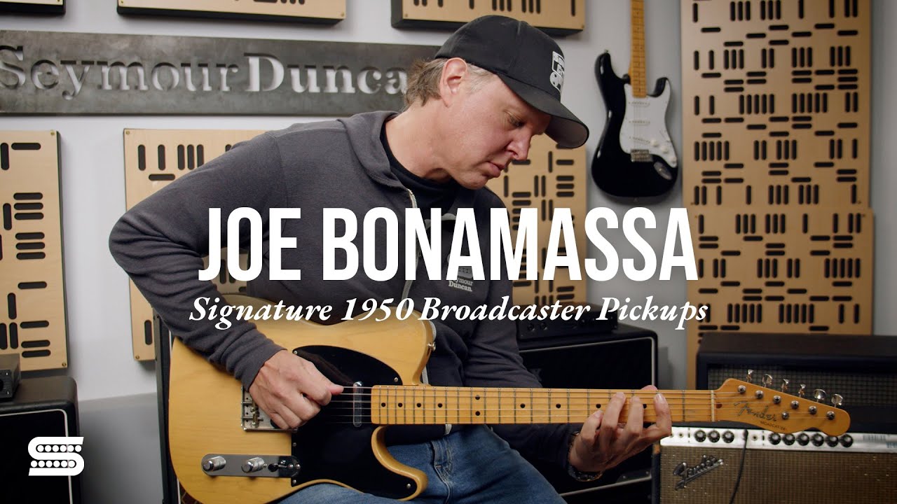Introducing Joe Bonamassa’s 1950 Broadcaster® Set Introducing Joe Bonamassa’s 1950 Broadcaster® Set