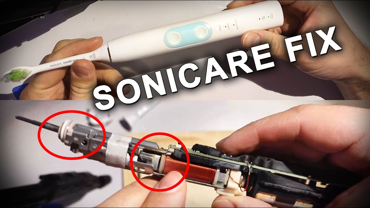 Philips Sonicare repair: Loud rattling noise, Head loose Philips Sonicare repair: Loud rattling noise, Head loose