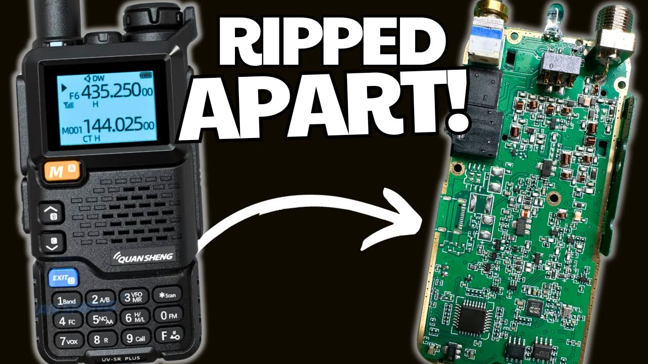 Quansheng UV-K5 Radio Teardown! (UV-5R Plus) Quansheng UV-K5 Radio Teardown! (UV-5R Plus)