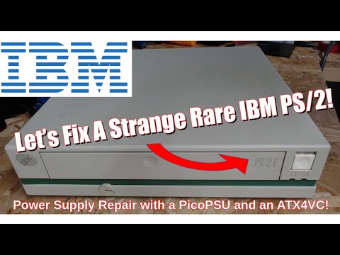 IBM PS/2 E Exploration and Power Supply Repair IBM PS/2 E Exploration and Power Supply Repair