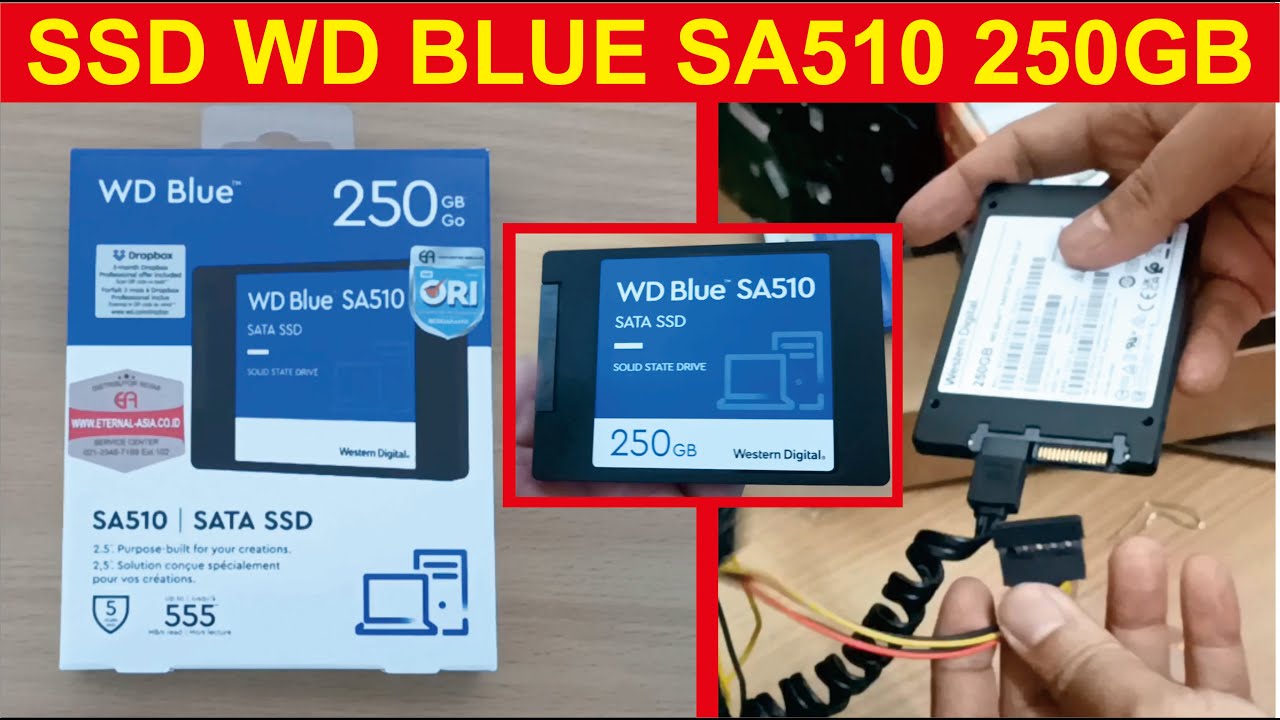 SSD WD BLUE 256GB SSD WD BLUE 256GB
