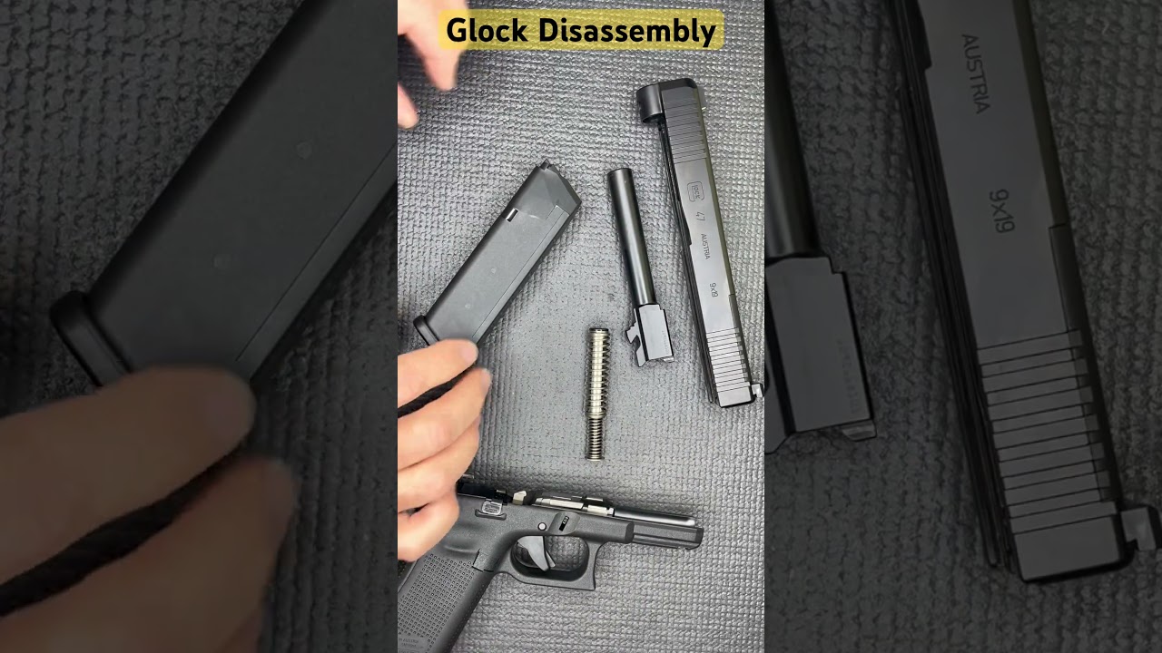 How to Disassemble Your Glock in 40 seconds How to Disassemble Your Glock in 40 seconds