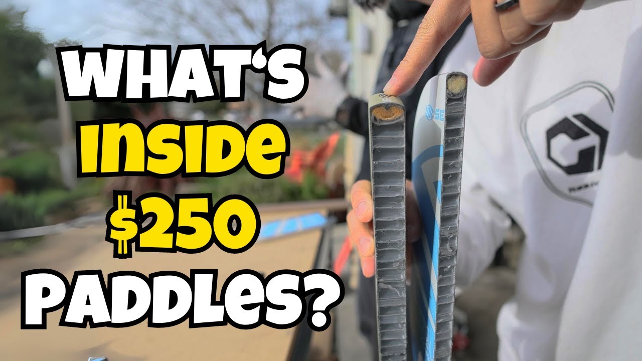 Cutting Open Pickleball Paddles: 0 Luxx Control Air Cutting Open Pickleball Paddles: 0 Luxx Control Air