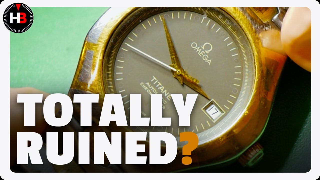 This Omega Seamaster Watch came like this from an This Omega Seamaster Watch came like this from an