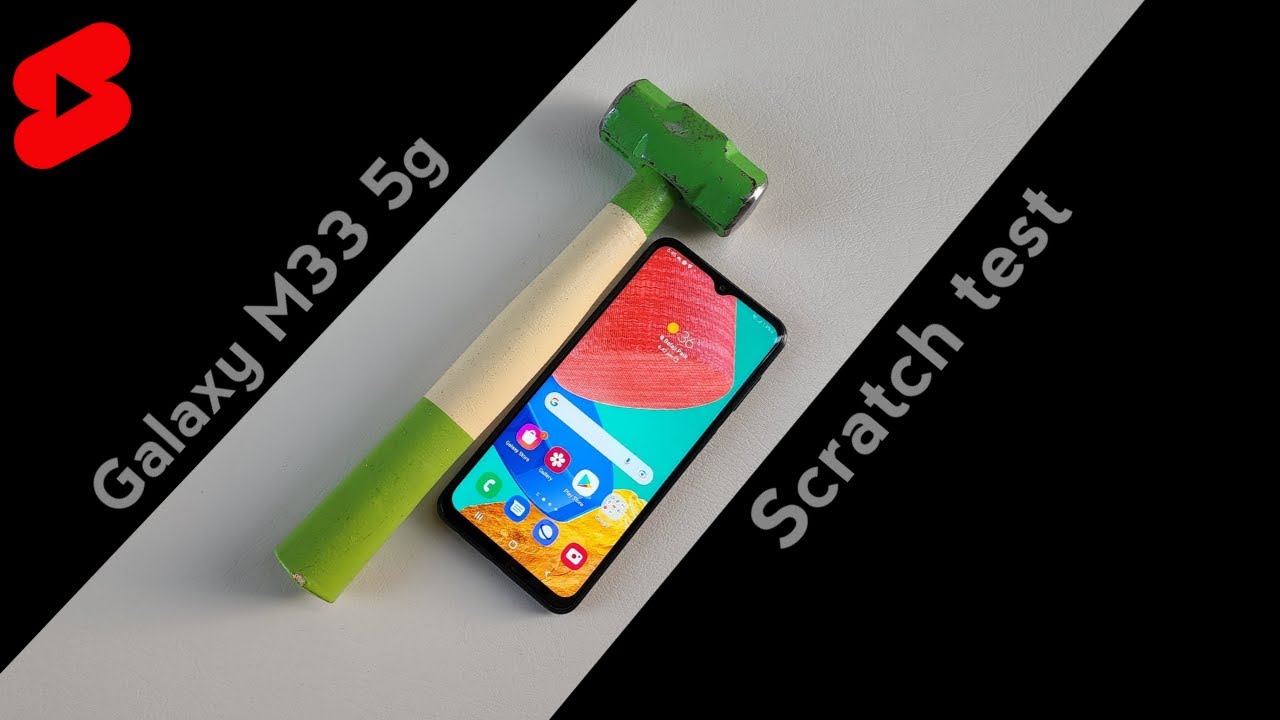 Samsung Galaxy M33 5G Scratch test #shorts Samsung Galaxy M33 5G Scratch test #shorts