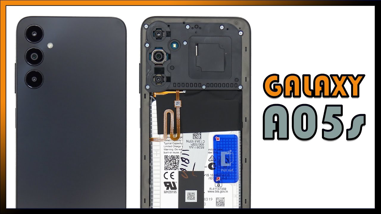 Samsung Galaxy A05s Teardown Disassembly Repair Video Samsung Galaxy A05s Teardown Disassembly Repair Video