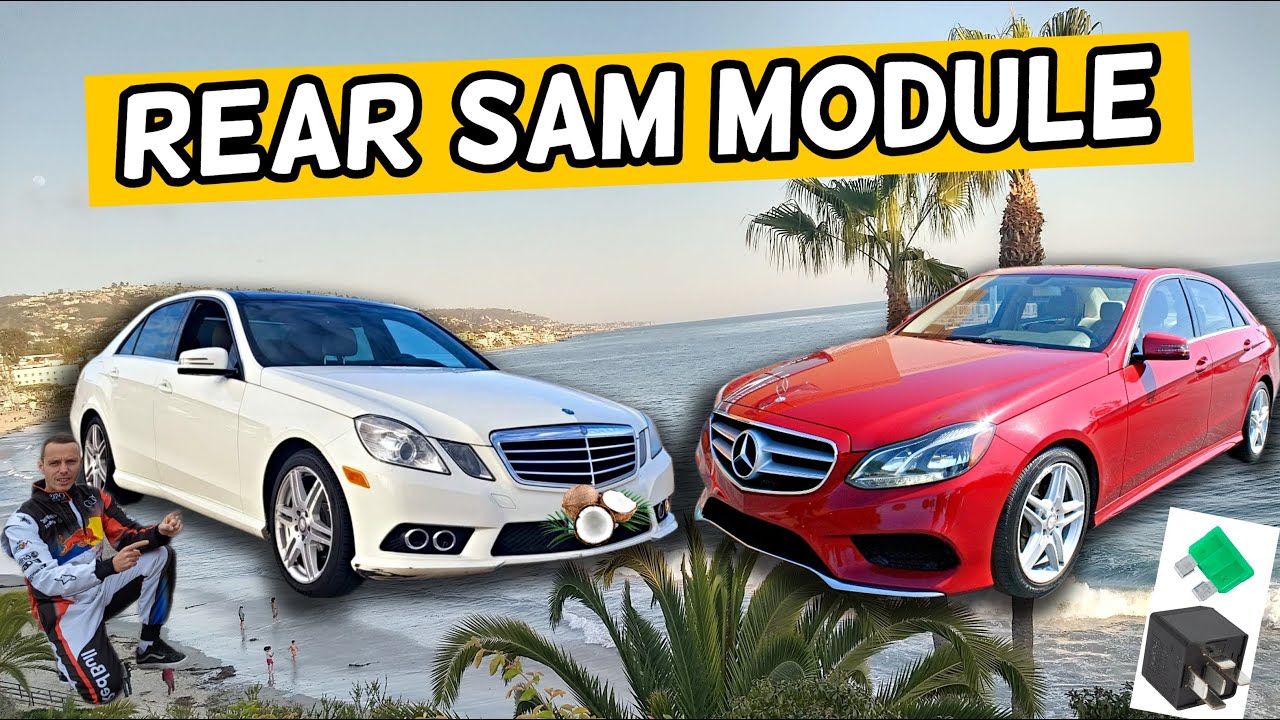 MERCEDES W212 E CLASS REAR SAM MODULE LOCATION E350 E400 MERCEDES W212 E CLASS REAR SAM MODULE LOCATION E350 E400