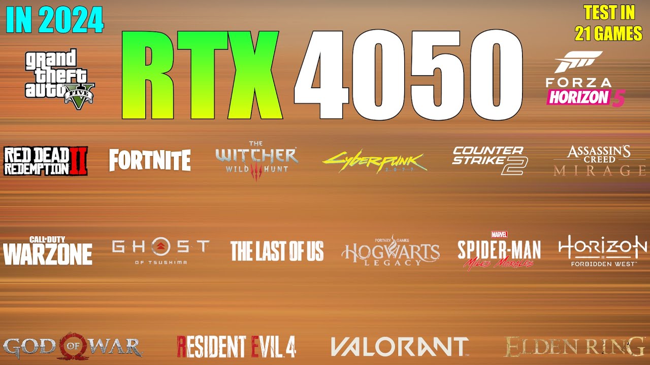 RTX 4050 Laptop in mid 2024 : Test in 21 Games – Enough RTX 4050 Laptop in mid 2024 : Test in 21 Games – Enough