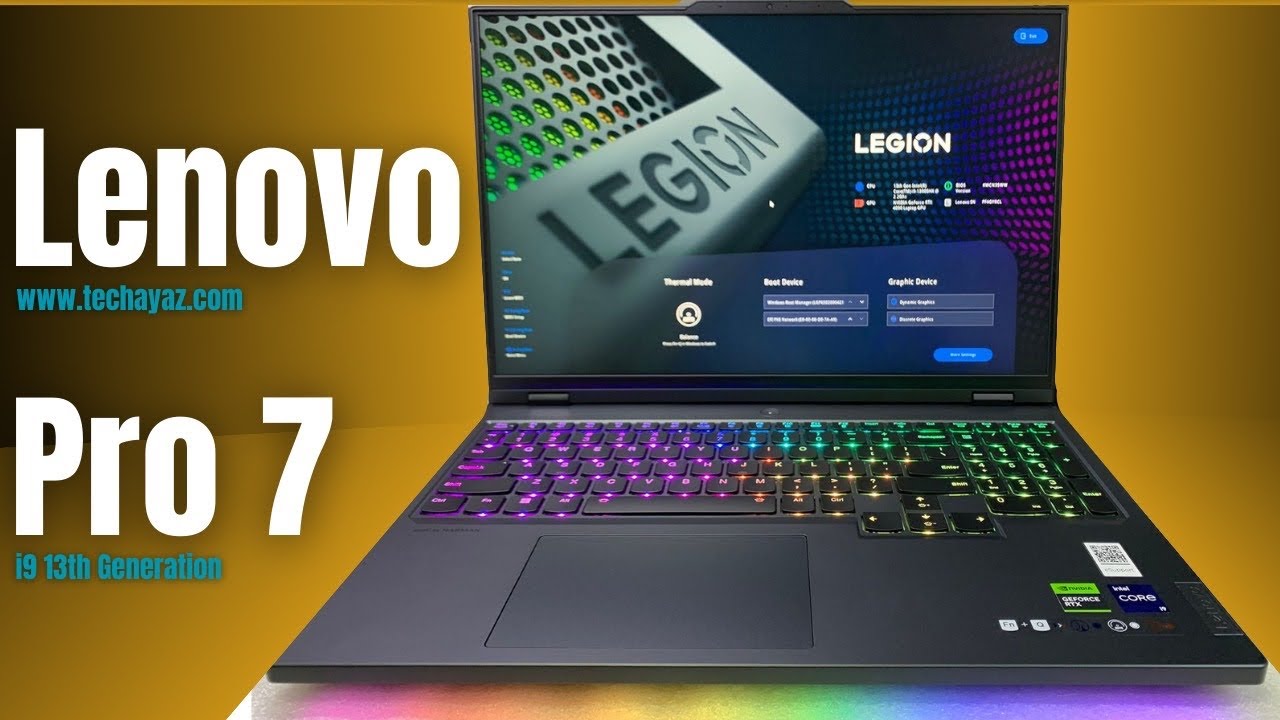 Lenovo Legion Pro 7 ( 16IRX8H ) disassembly & upgrade Lenovo Legion Pro 7 ( 16IRX8H ) disassembly & upgrade