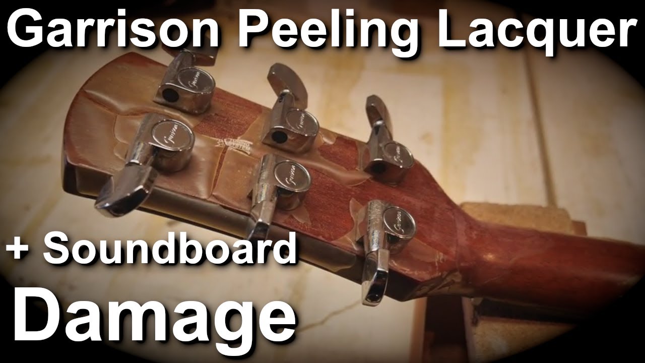 Peeling Garrison Neck Lacquer (Part 1) Peeling Garrison Neck Lacquer (Part 1)