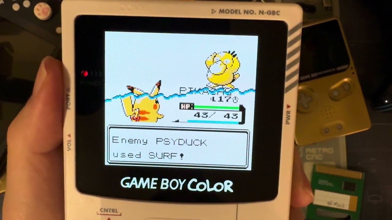 Game Boy Color OLED Kit Follow Up — Burn In Game Boy Color OLED Kit Follow Up — Burn In