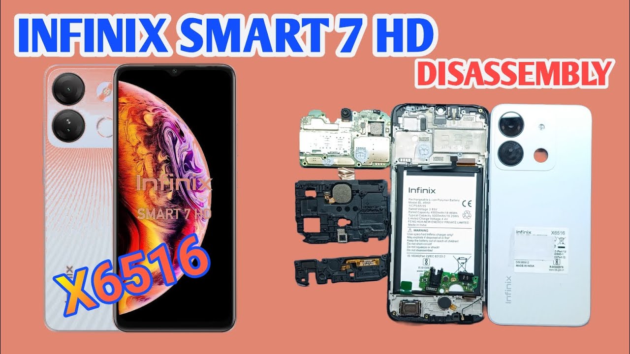 Infinix Smart 7 HD Disassembly Teardown How To Open | Infinix Smart 7 HD Disassembly Teardown How To Open |
